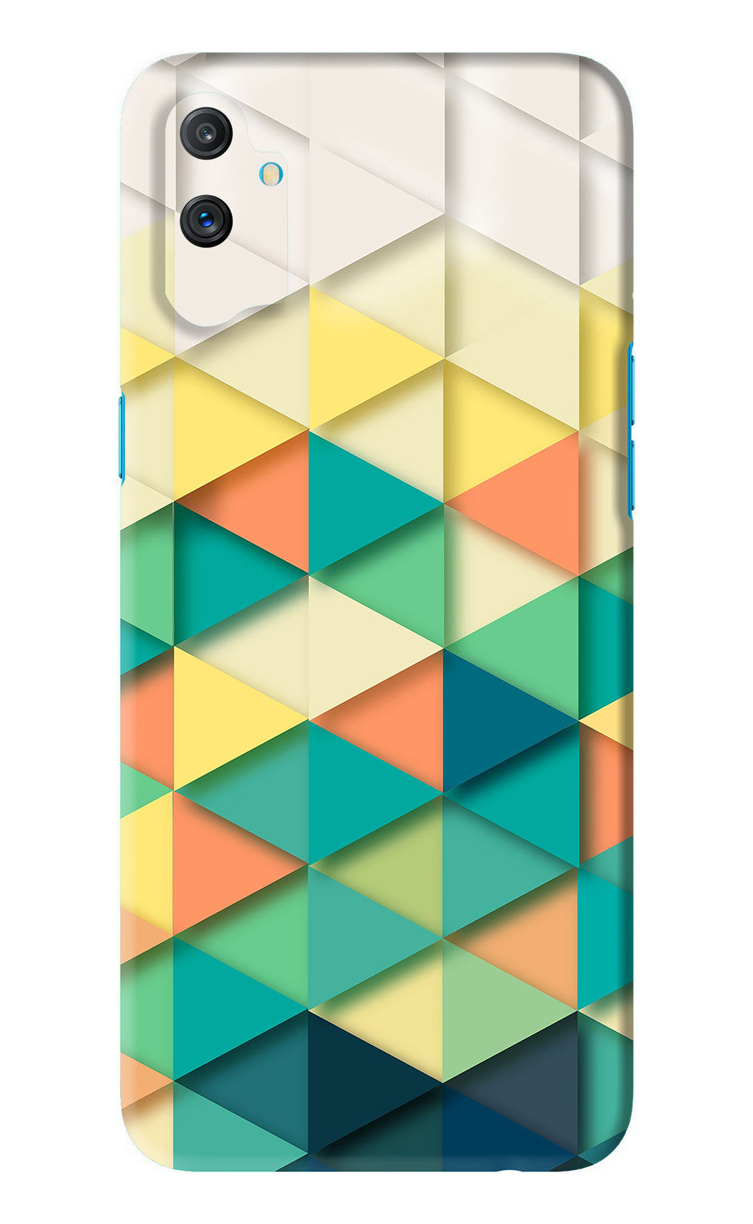 Abstract 1 Realme C3 Back Skin Wrap