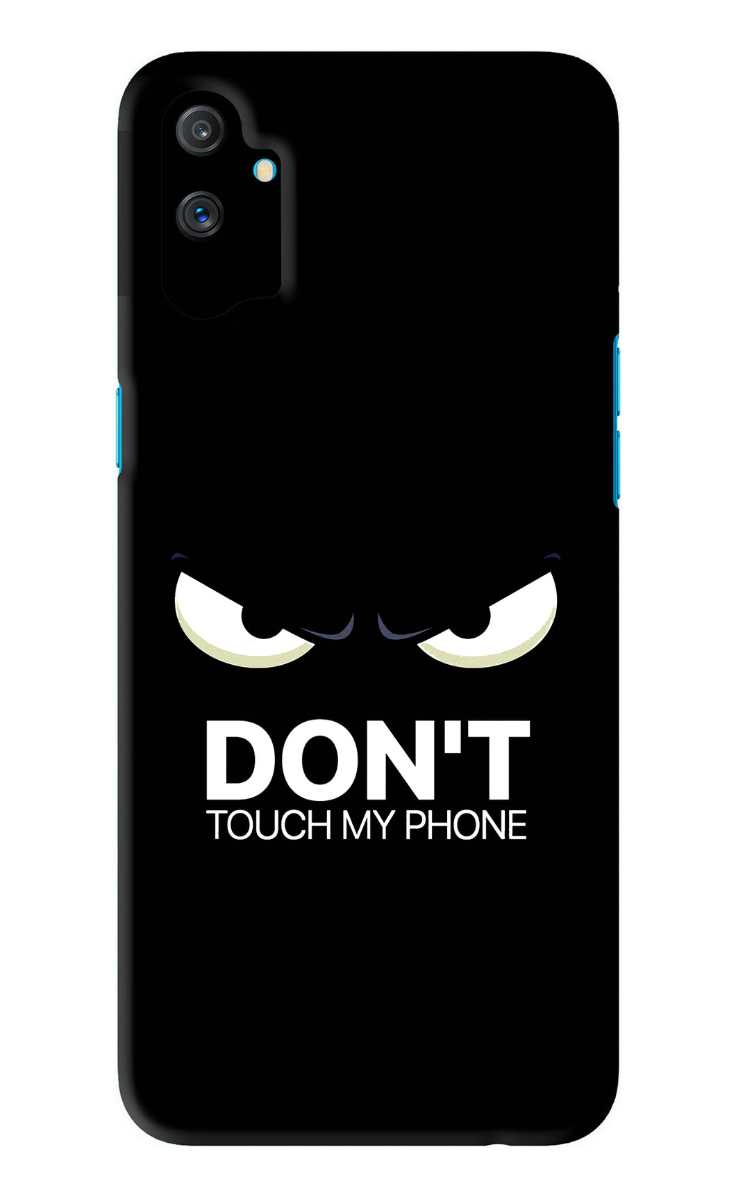 Don'T Touch My Phone Realme C3 Back Skin Wrap