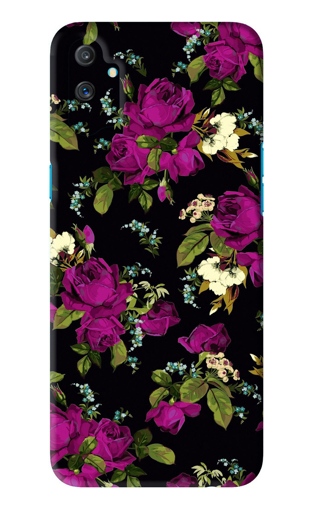 Flowers 3 Realme C3 Back Skin Wrap