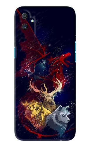 Game Of Thrones Realme C3 Back Skin Wrap