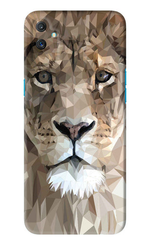 Lion Art Realme C3 Back Skin Wrap