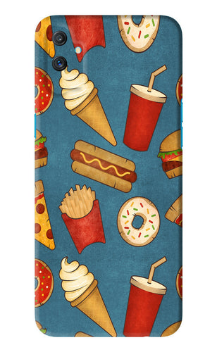 Foodie Realme C3 Back Skin Wrap