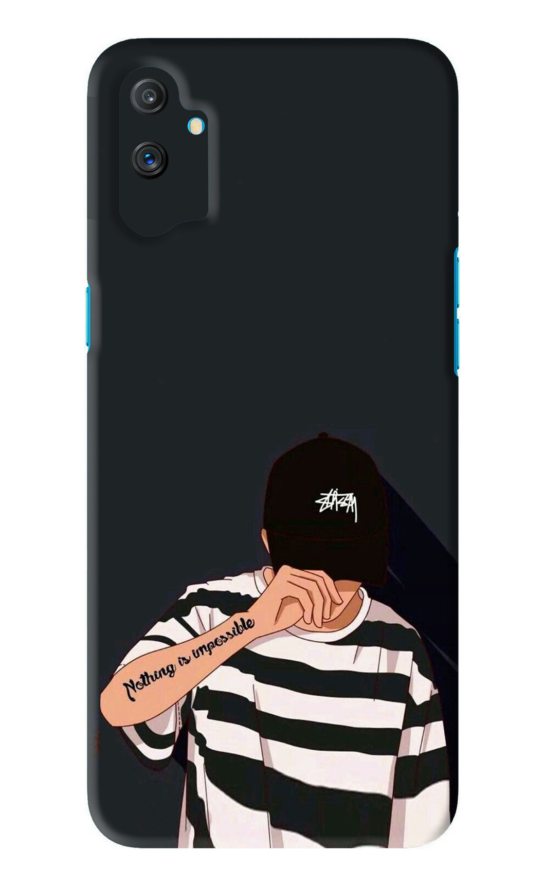 Aesthetic Boy Realme C3 Back Skin Wrap
