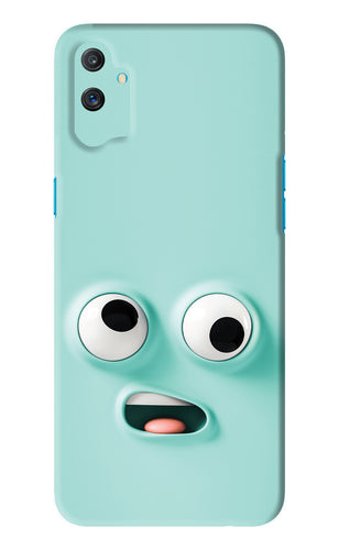 Silly Face Cartoon Realme C3 Back Skin Wrap