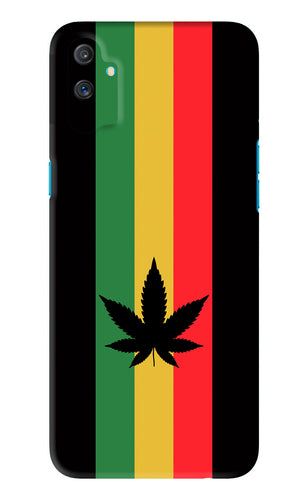 Weed Flag Realme C3 Back Skin Wrap