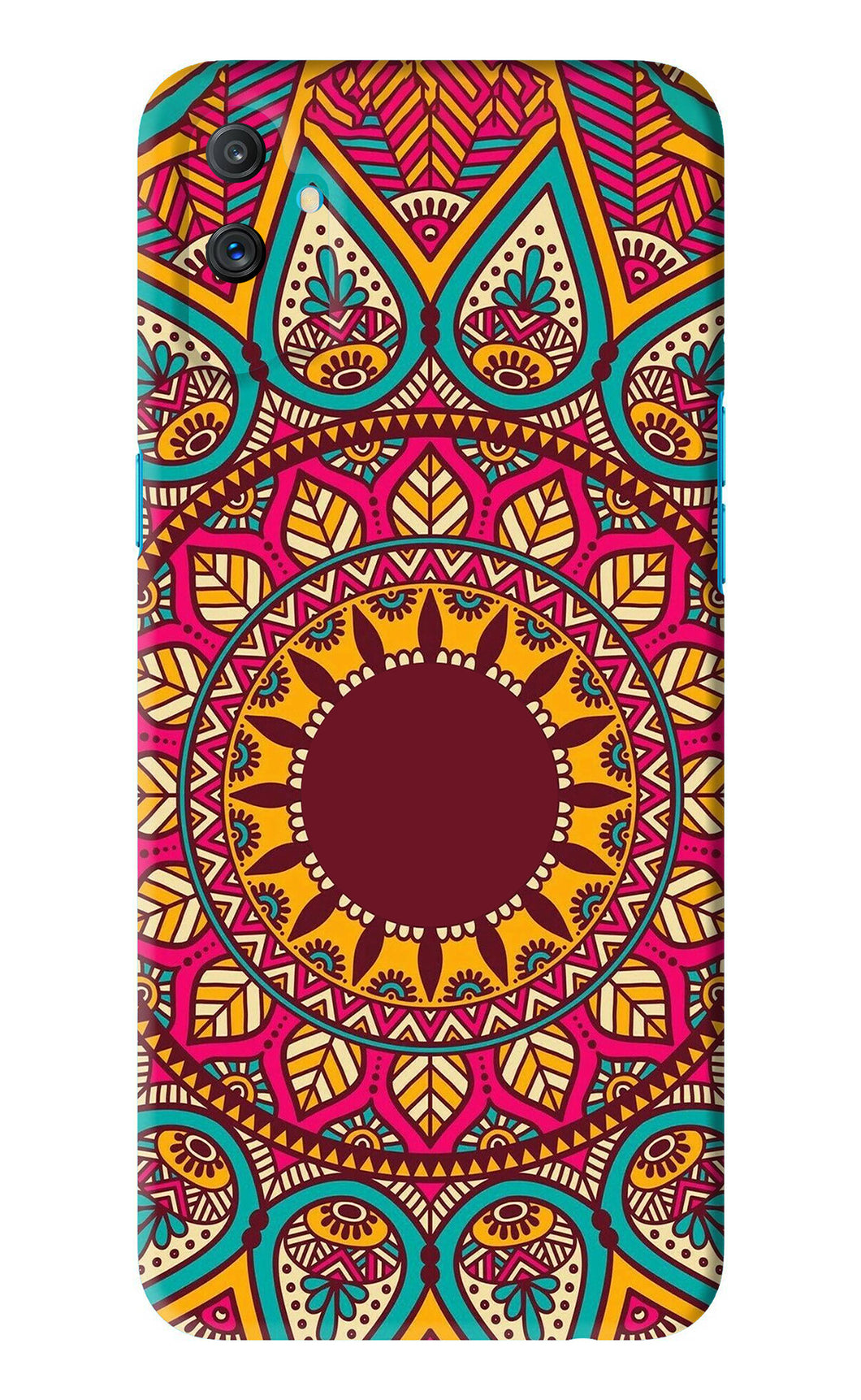 Mandala Pattern 1 Realme C3 Back Skin Wrap