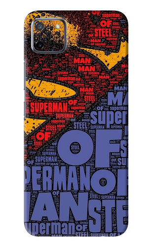 Superman Realme C11 Back Skin Wrap