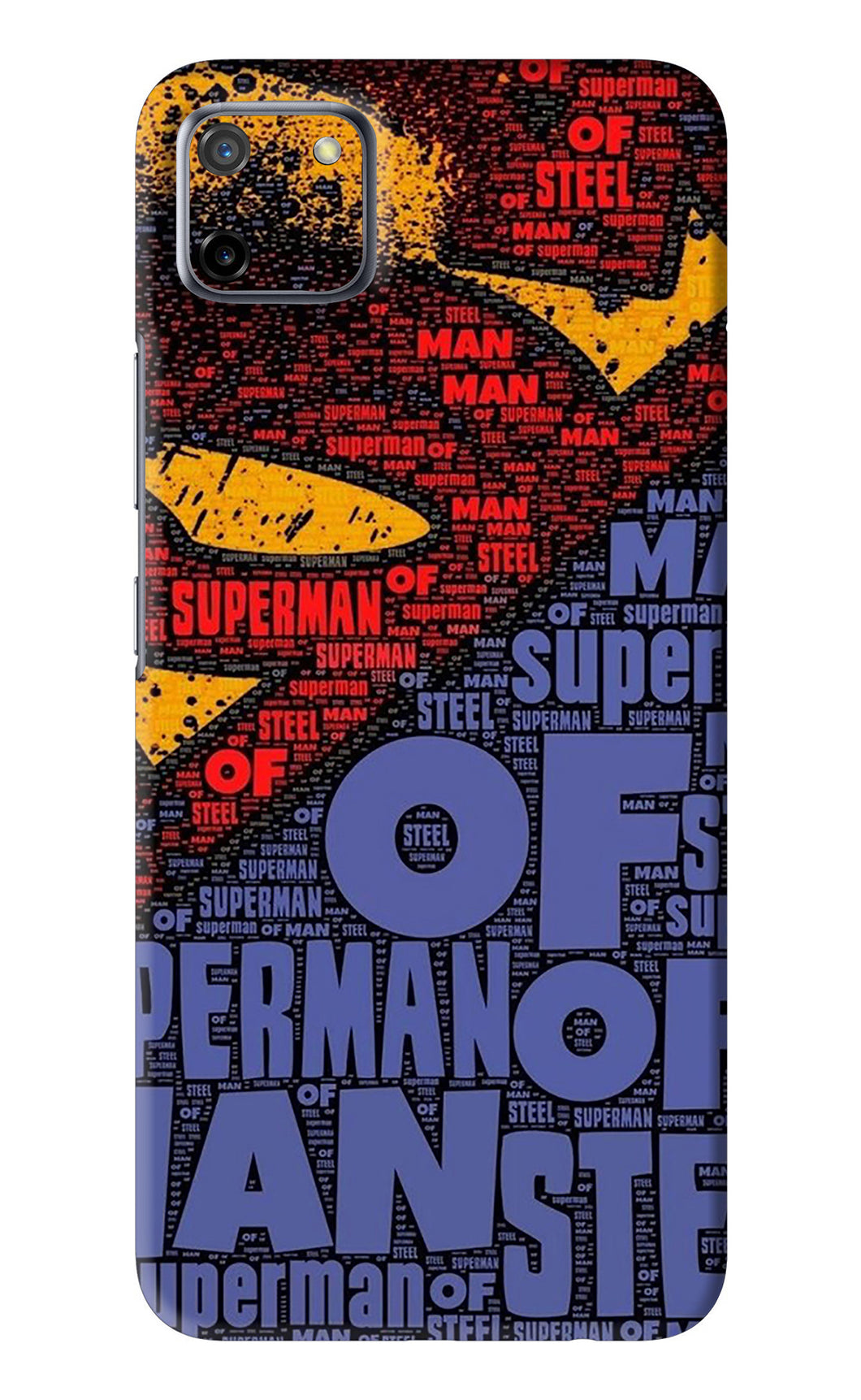 Superman Realme C11 Back Skin Wrap