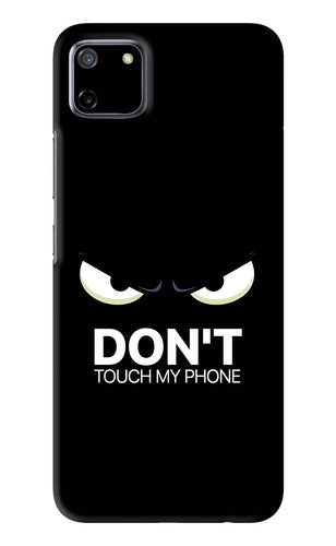 Don'T Touch My Phone Realme C11 Back Skin Wrap