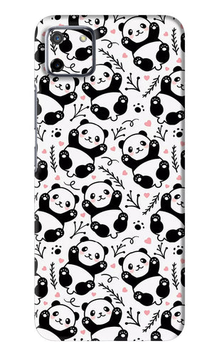 Cute Panda Realme C11 Back Skin Wrap