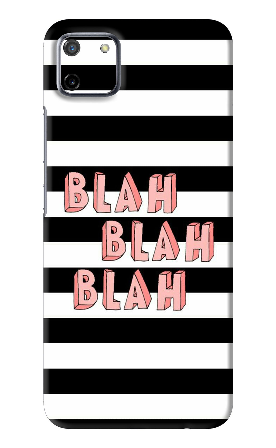 Blah Blah Blah Realme C11 Back Skin Wrap