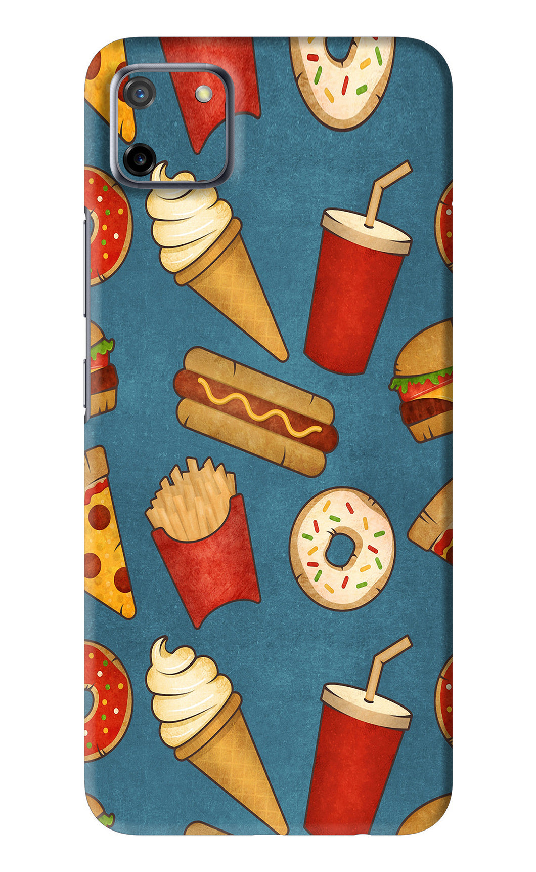 Foodie Realme C11 Back Skin Wrap