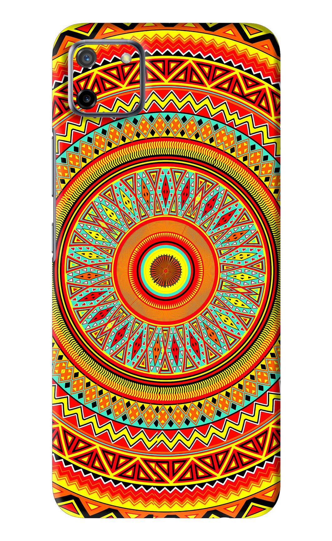 Mandala Pattern Realme C11 Back Skin Wrap