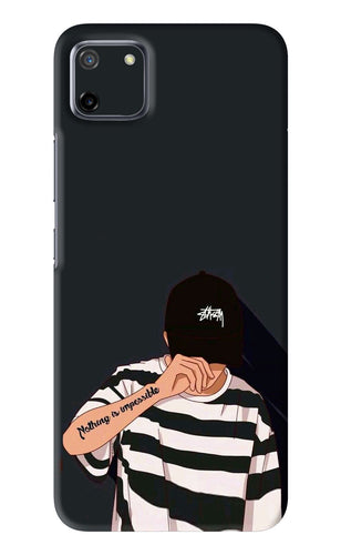 Aesthetic Boy Realme C11 Back Skin Wrap