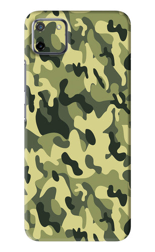 Camouflage Realme C11 Back Skin Wrap