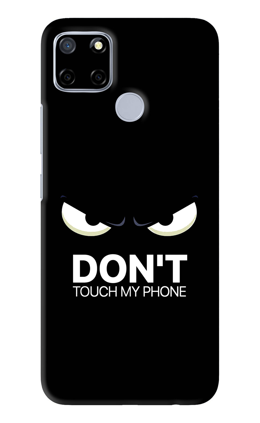 Don'T Touch My Phone Realme C12 Back Skin Wrap