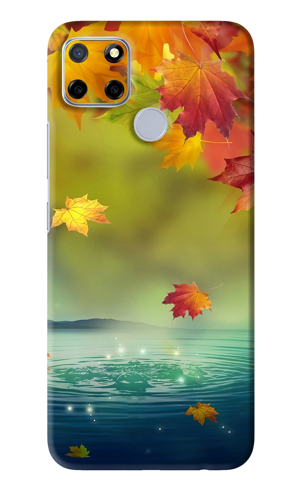 Flowers 1 Realme C12 Back Skin Wrap