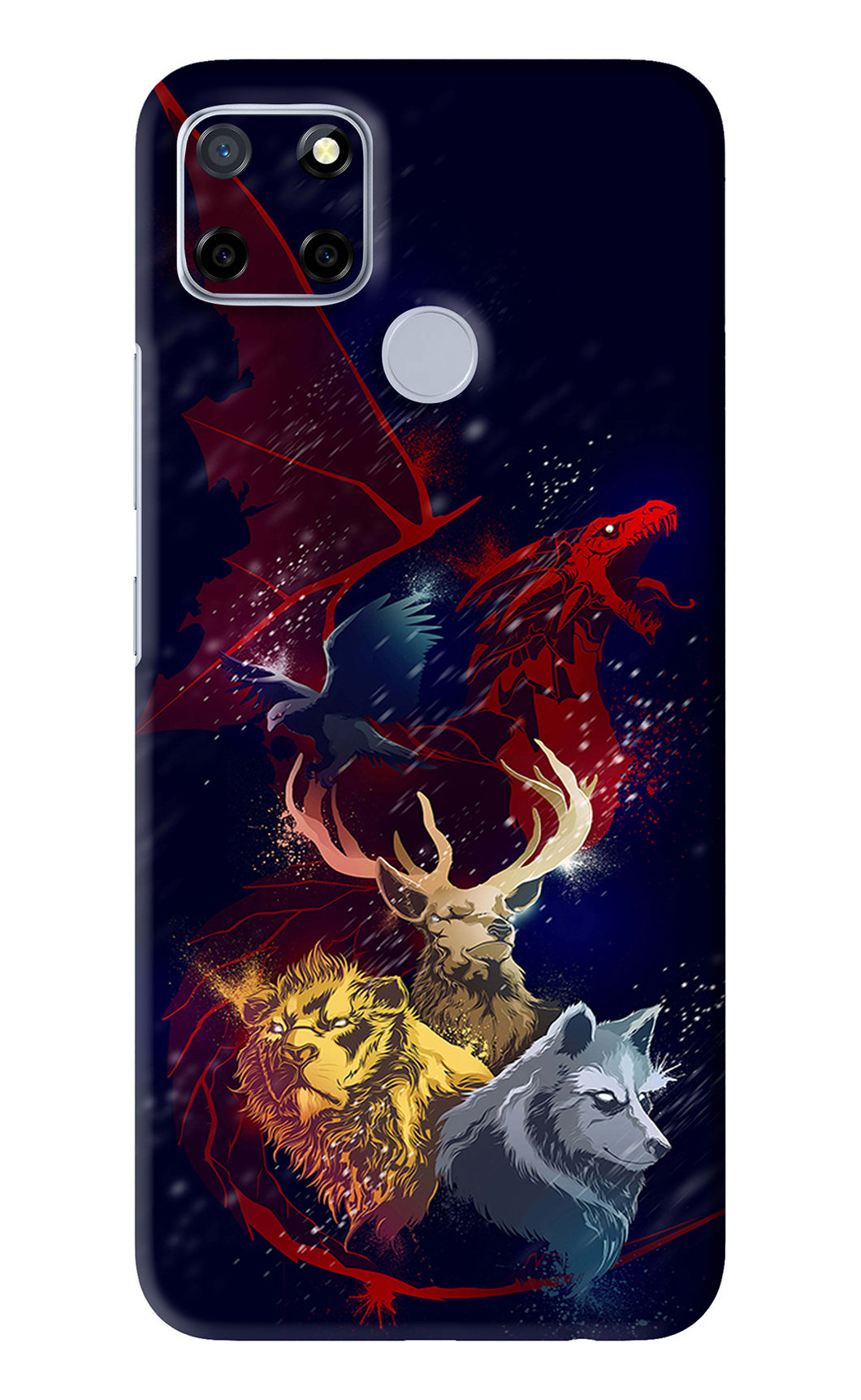 Game Of Thrones Realme C12 Back Skin Wrap