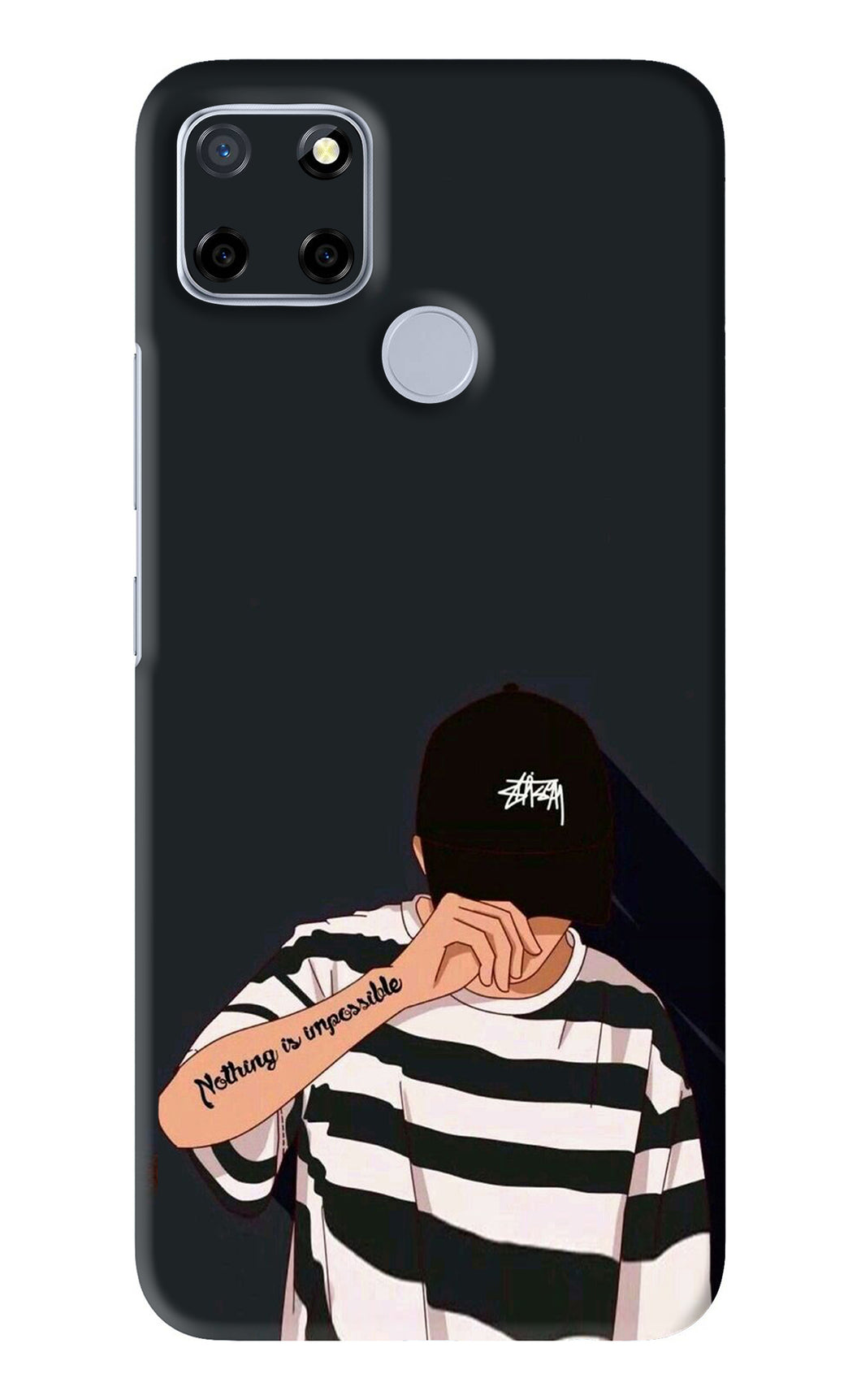 Aesthetic Boy Realme C12 Back Skin Wrap