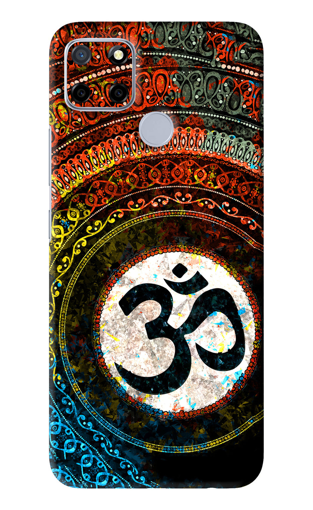Om Cultural Realme C12 Back Skin Wrap
