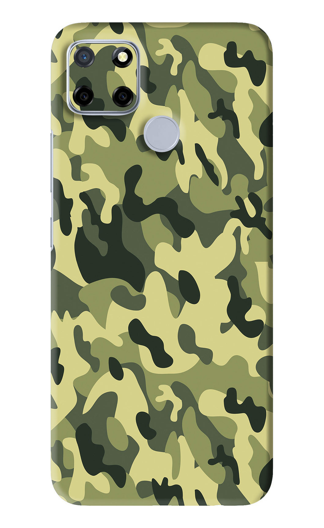 Camouflage Realme C12 Back Skin Wrap