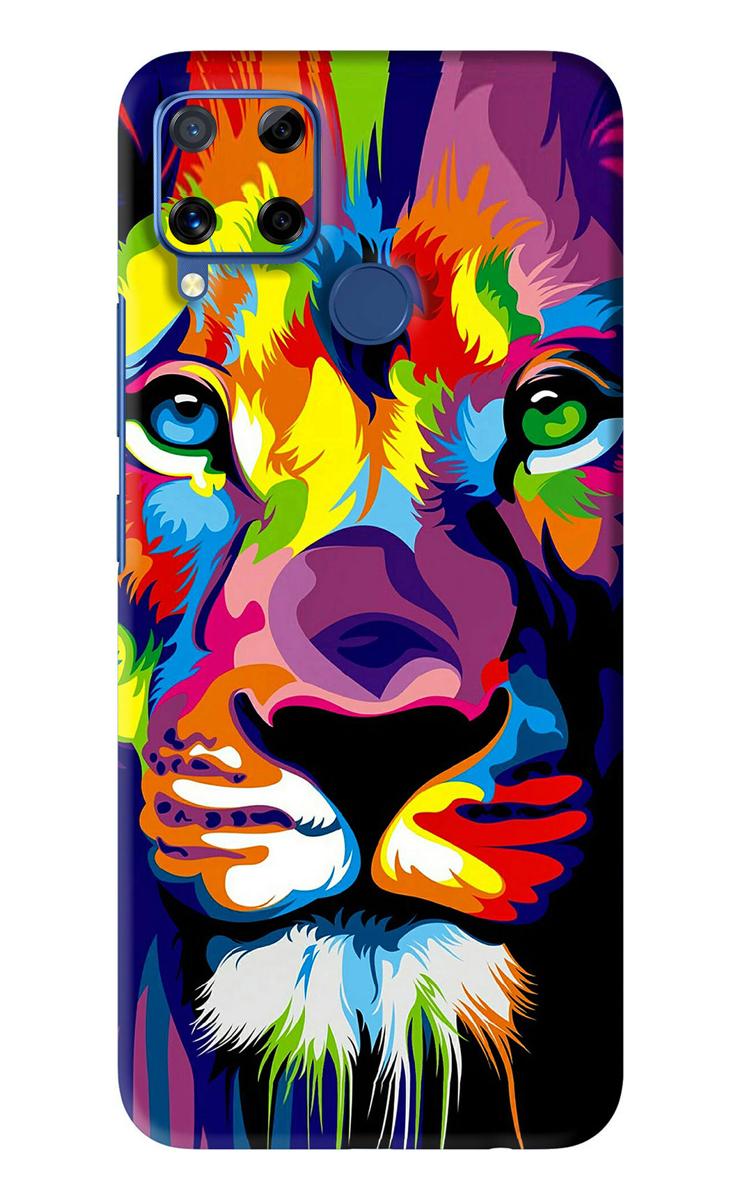 Lion Realme C15 Back Skin Wrap