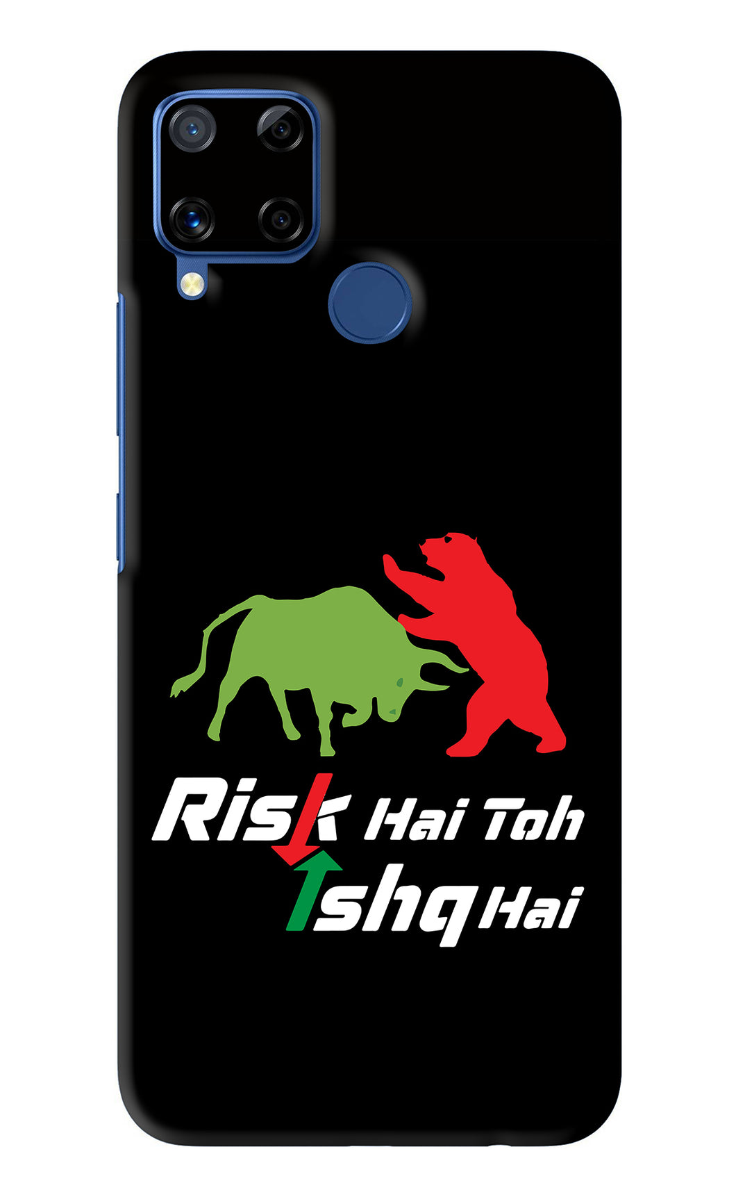 Risk Hai Toh Ishq Hai Realme C15 Back Skin Wrap