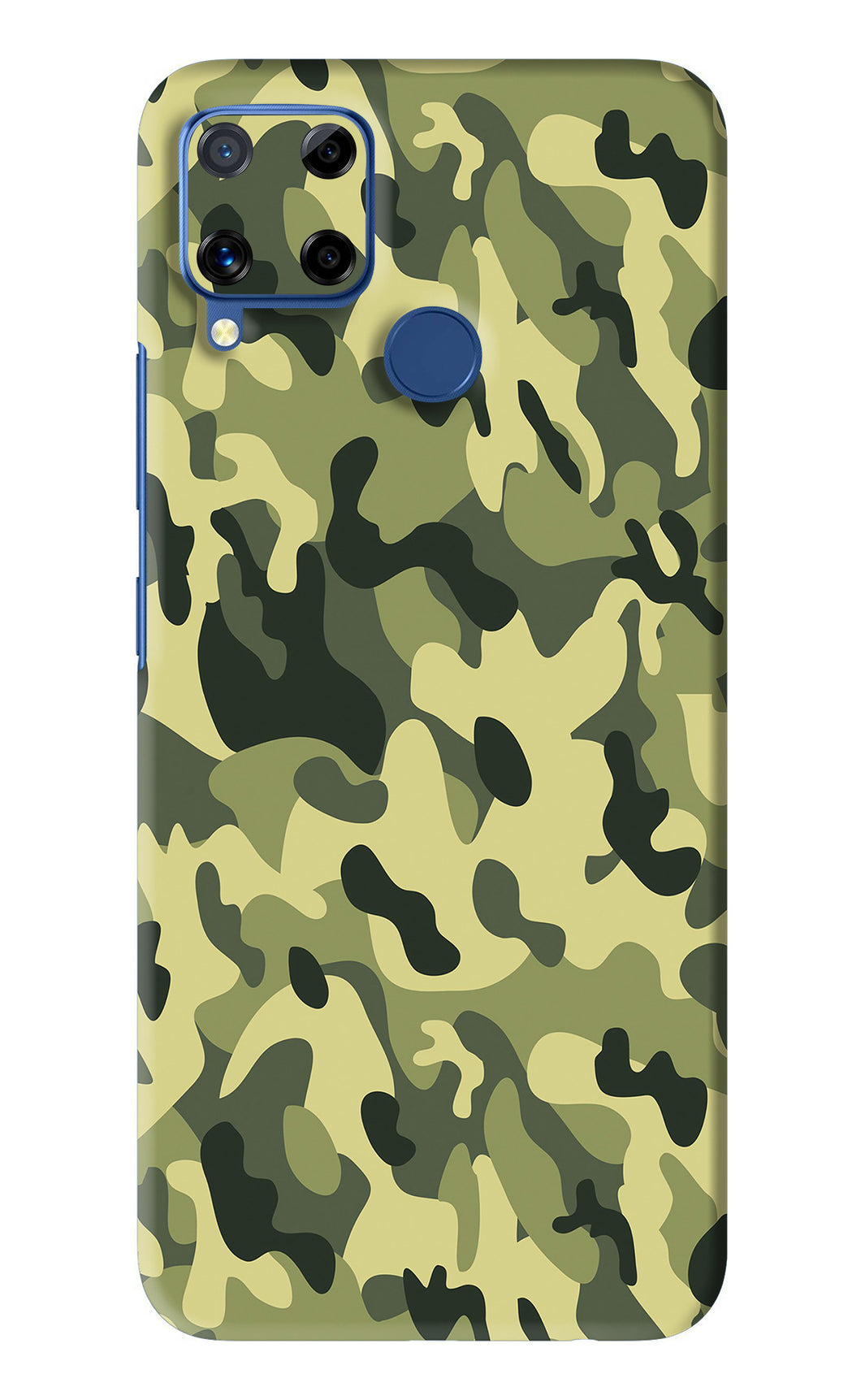 Camouflage Realme C15 Back Skin Wrap