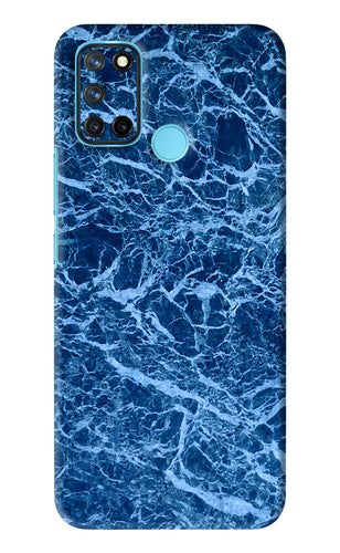 Blue Marble Realme C17 Back Skin Wrap