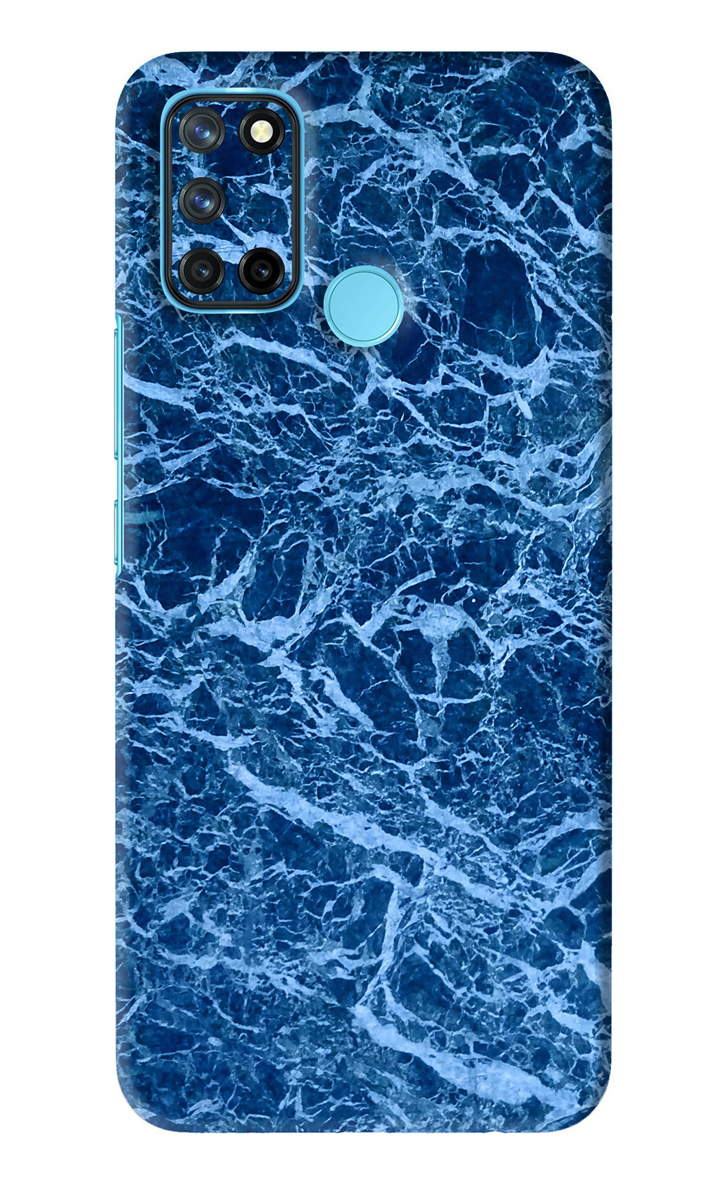 Blue Marble Realme C17 Back Skin Wrap