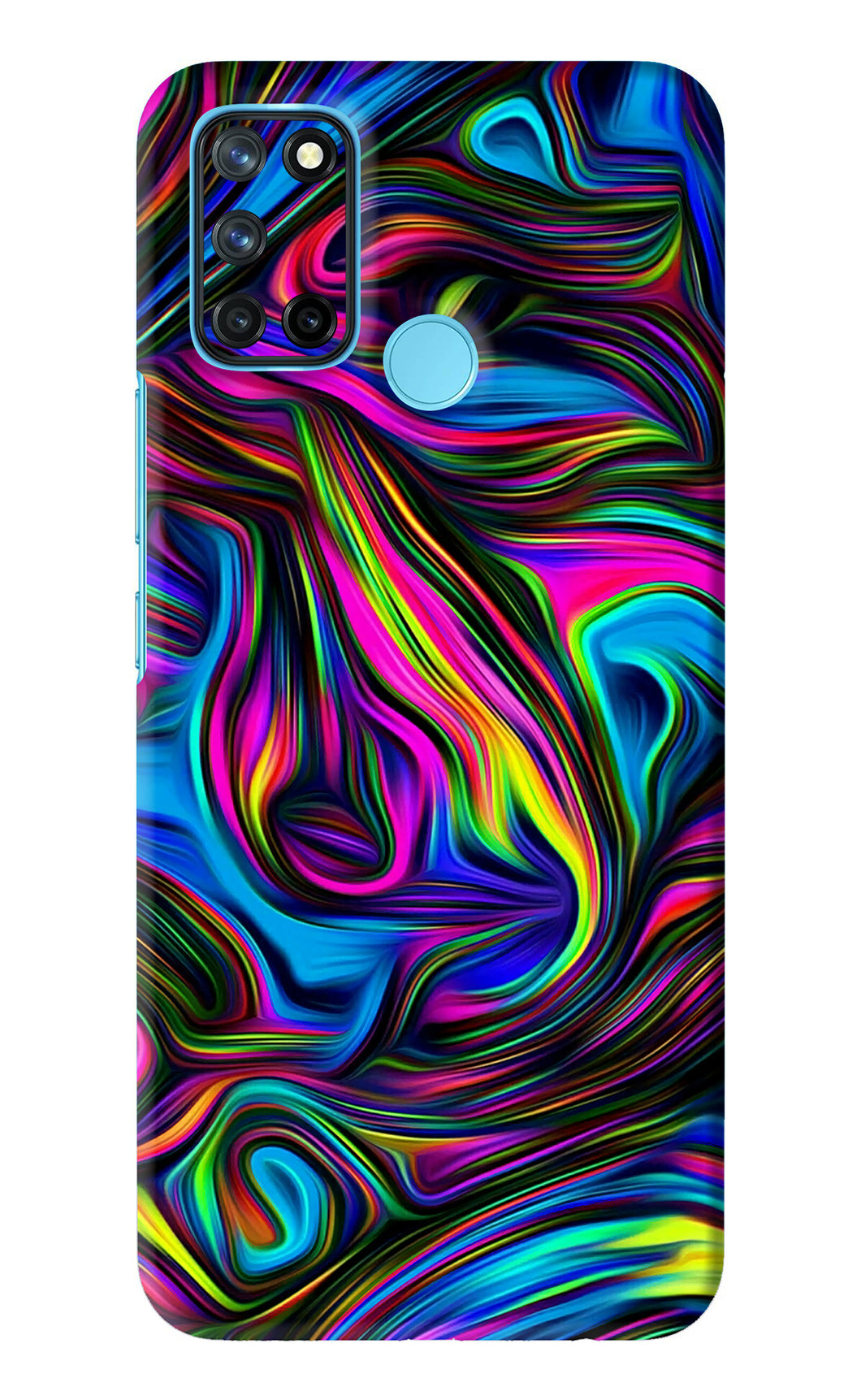 Abstract Art Realme C17 Back Skin Wrap