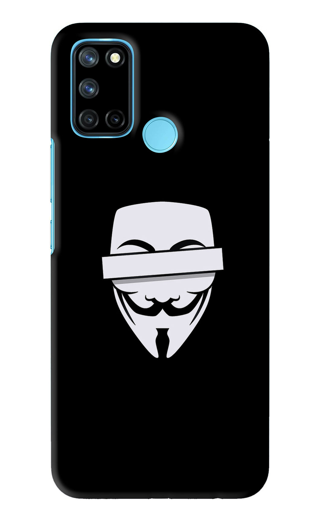 Anonymous Face Realme C17 Back Skin Wrap