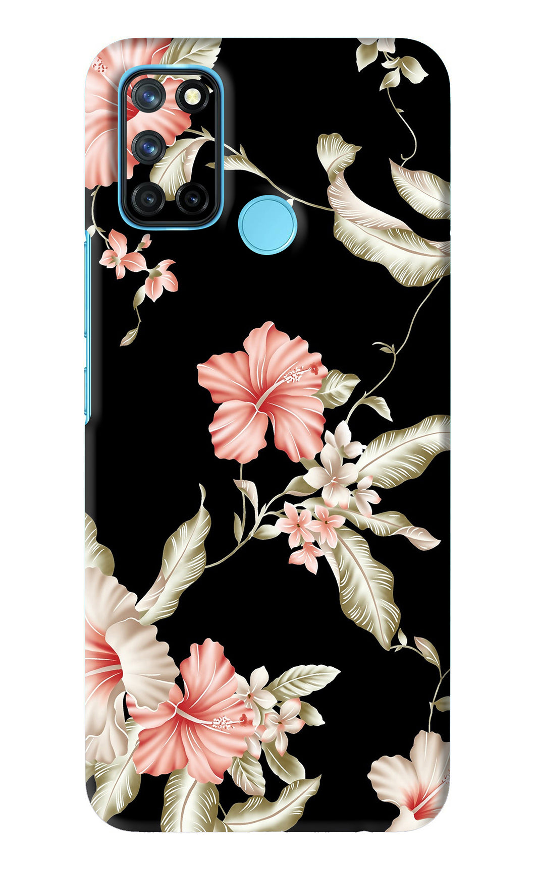 Flowers 2 Realme C17 Back Skin Wrap