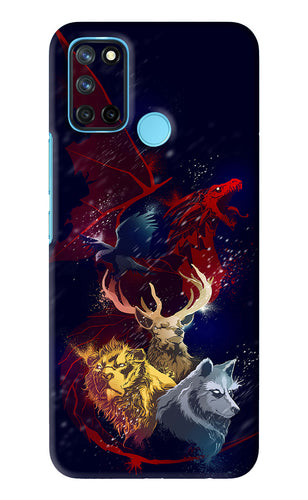 Game Of Thrones Realme C17 Back Skin Wrap
