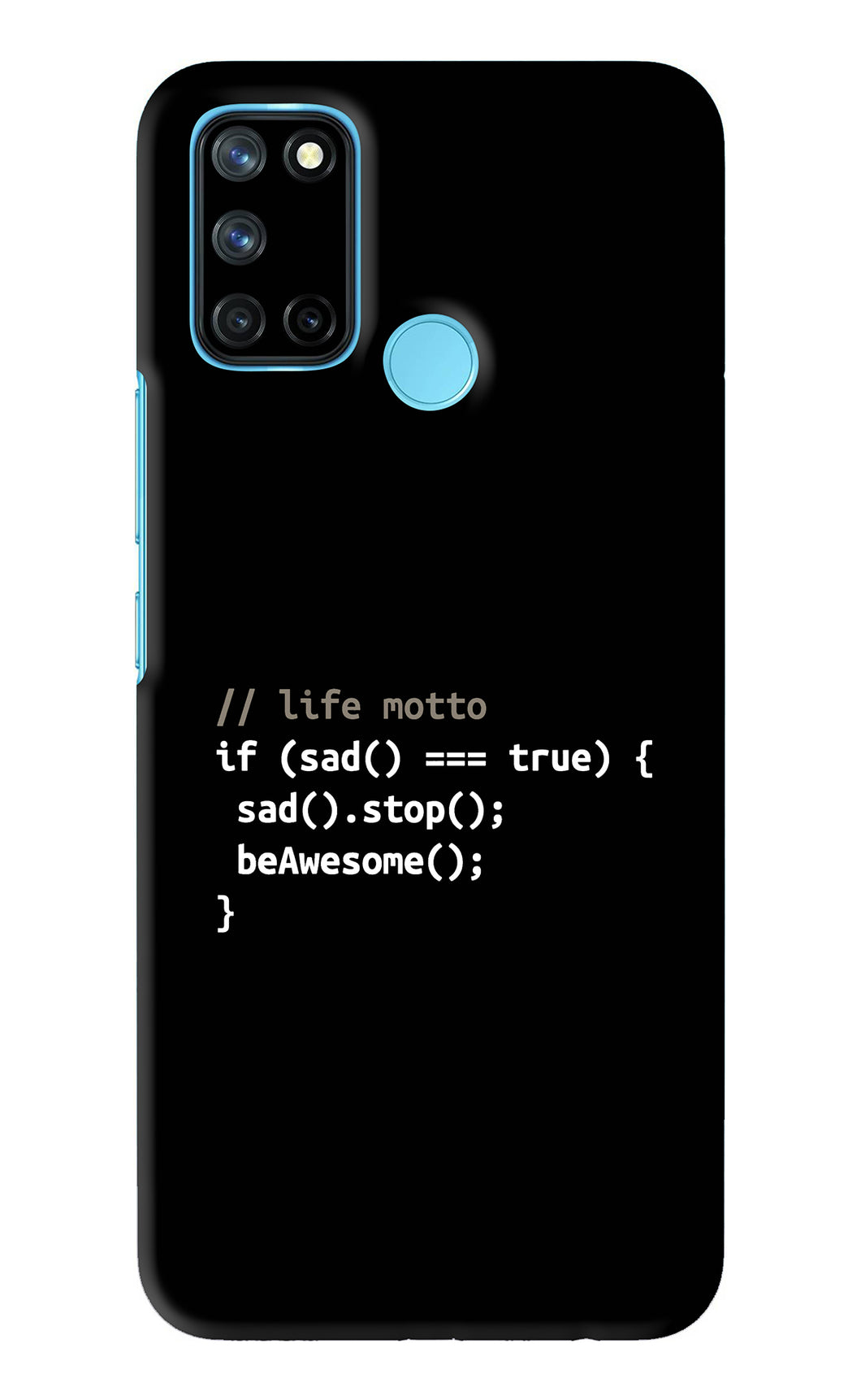 Life Motto Code Realme C17 Back Skin Wrap