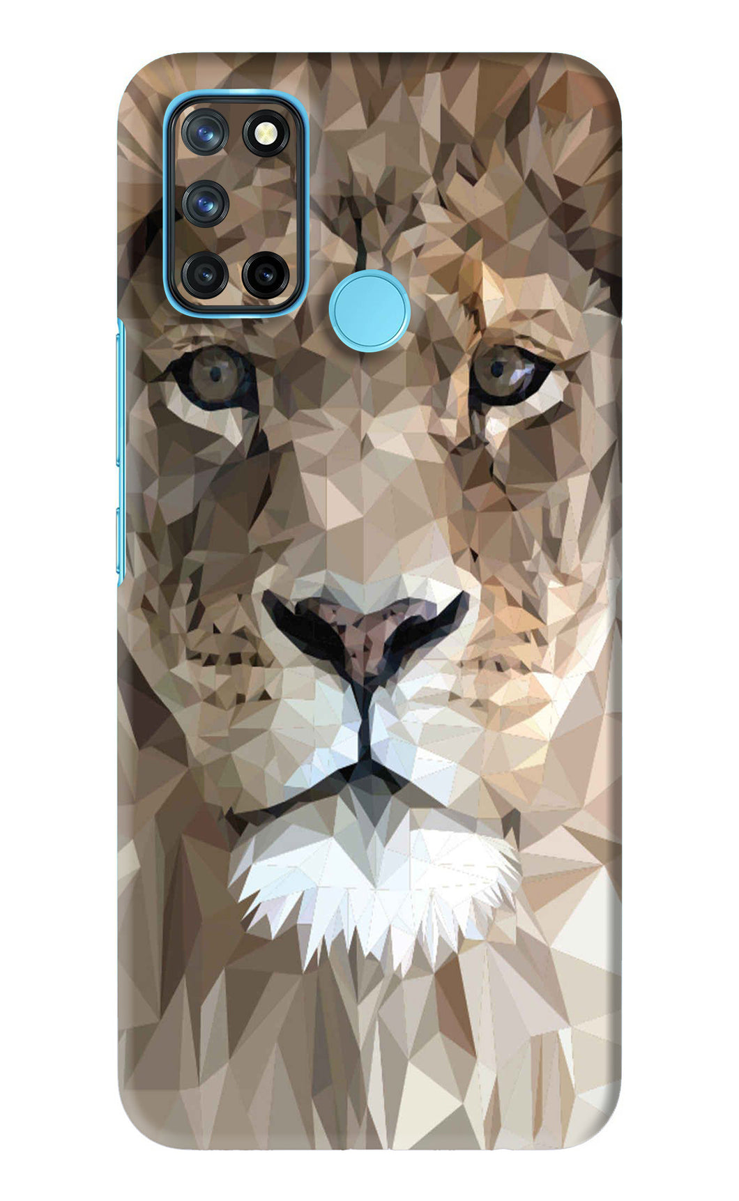 Lion Art Realme C17 Back Skin Wrap