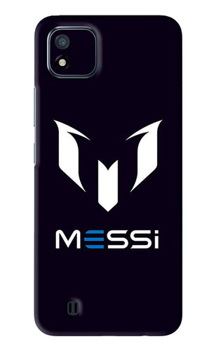 Messi Logo Realme C20 Back Skin Wrap