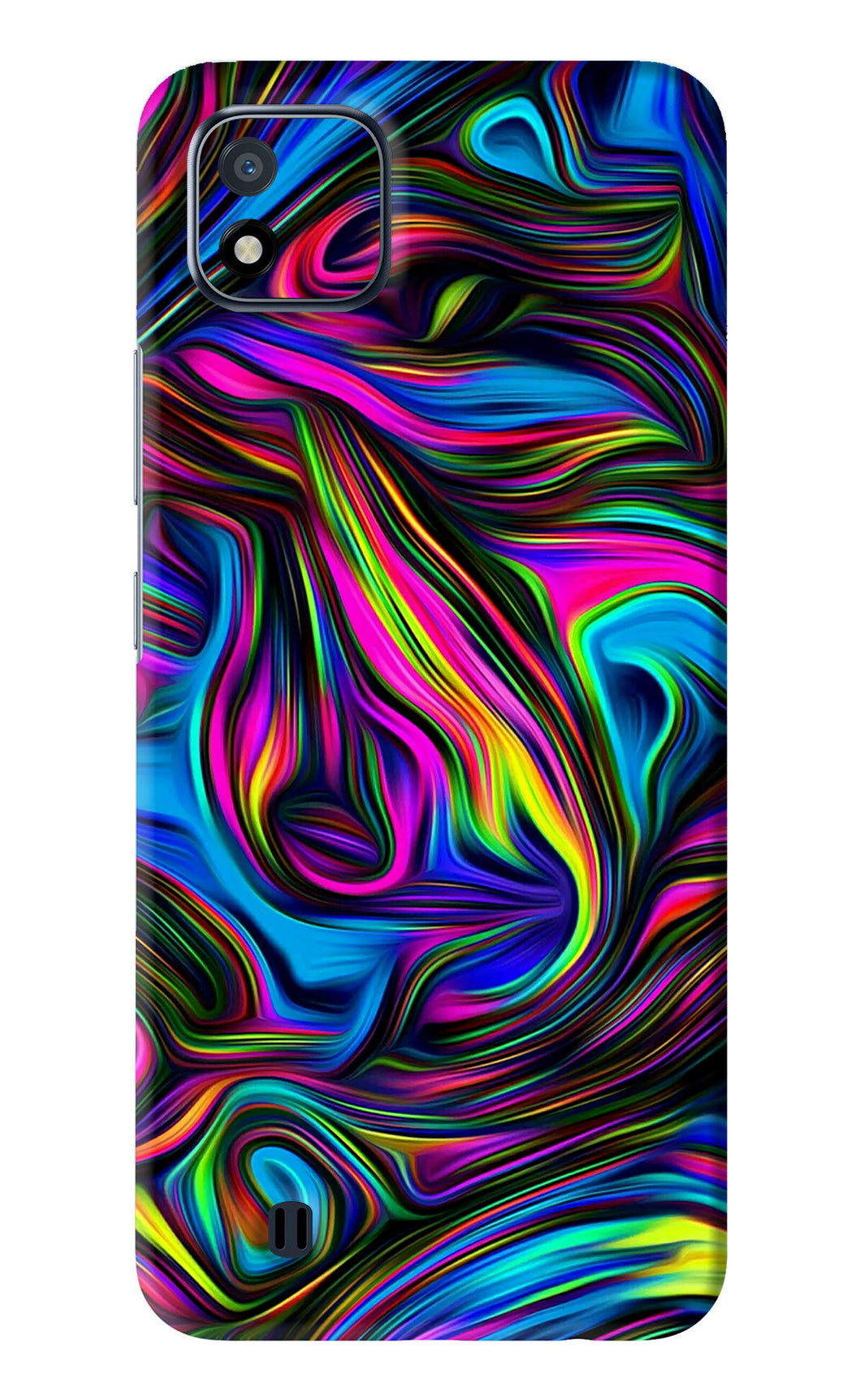 Abstract Art Realme C20 Back Skin Wrap