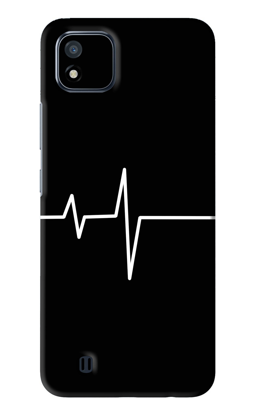 Heart Beats Realme C20 Back Skin Wrap