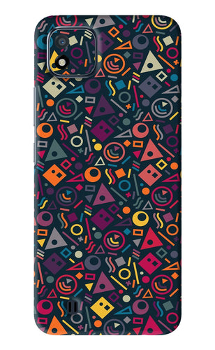 Geometric Abstract Realme C20 Back Skin Wrap