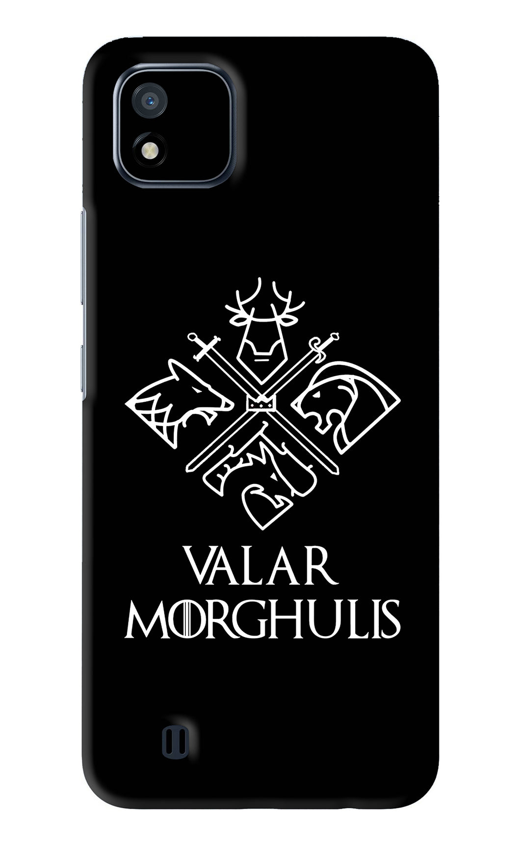 Valar Morghulis | Game Of Thrones Realme C20 Back Skin Wrap