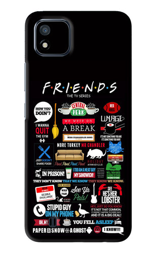 FRIENDS Realme C20 Back Skin Wrap