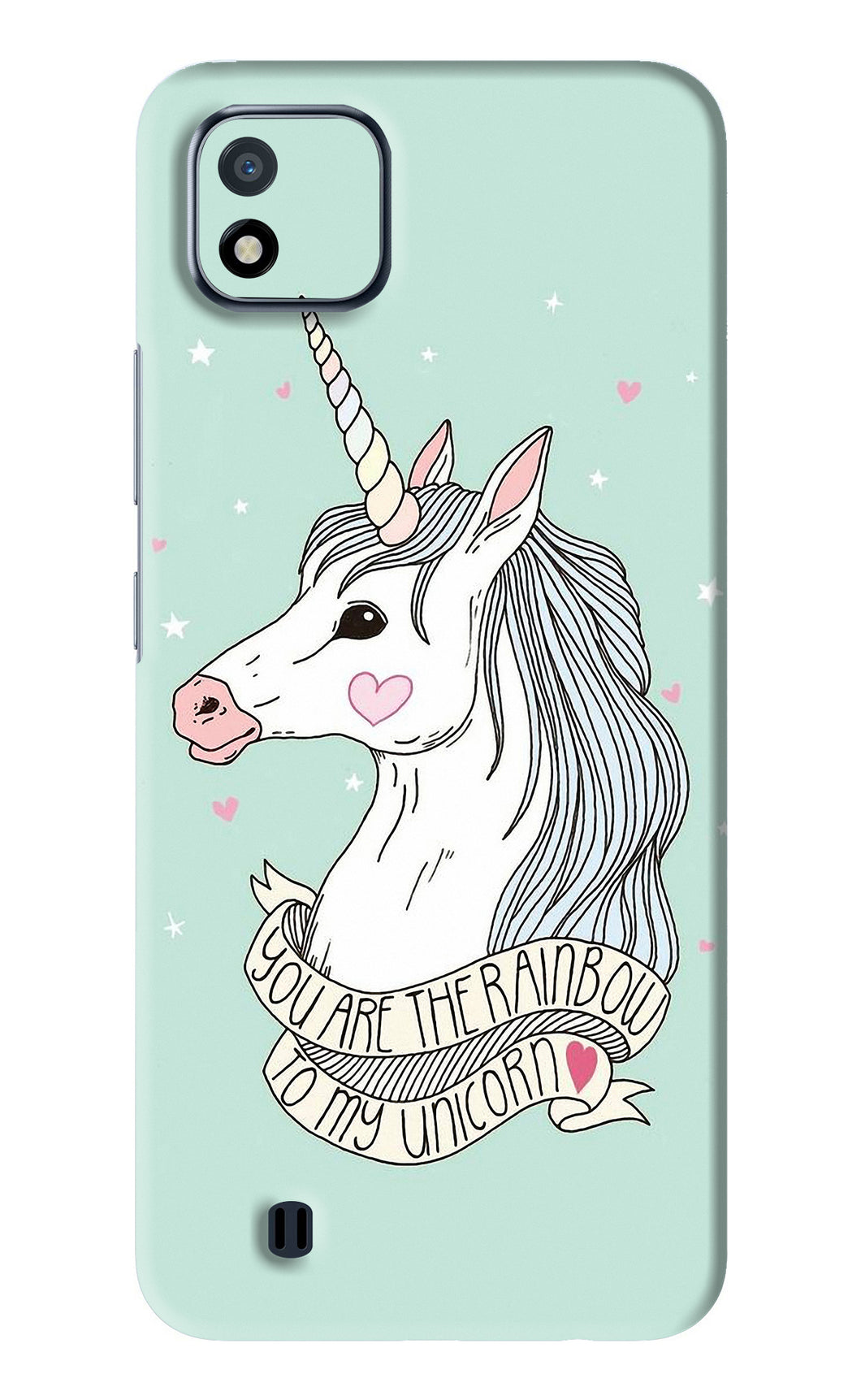 Unicorn Wallpaper Realme C20 Back Skin Wrap