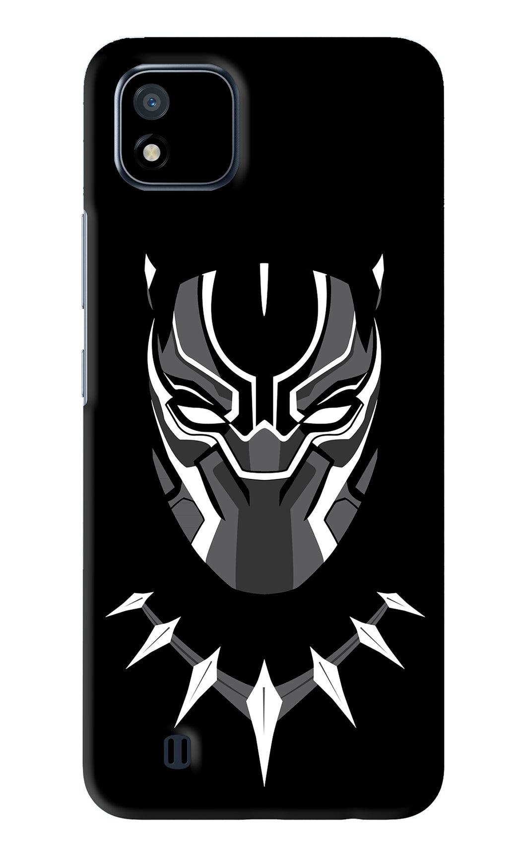 Black Panther Realme C20 Back Skin Wrap