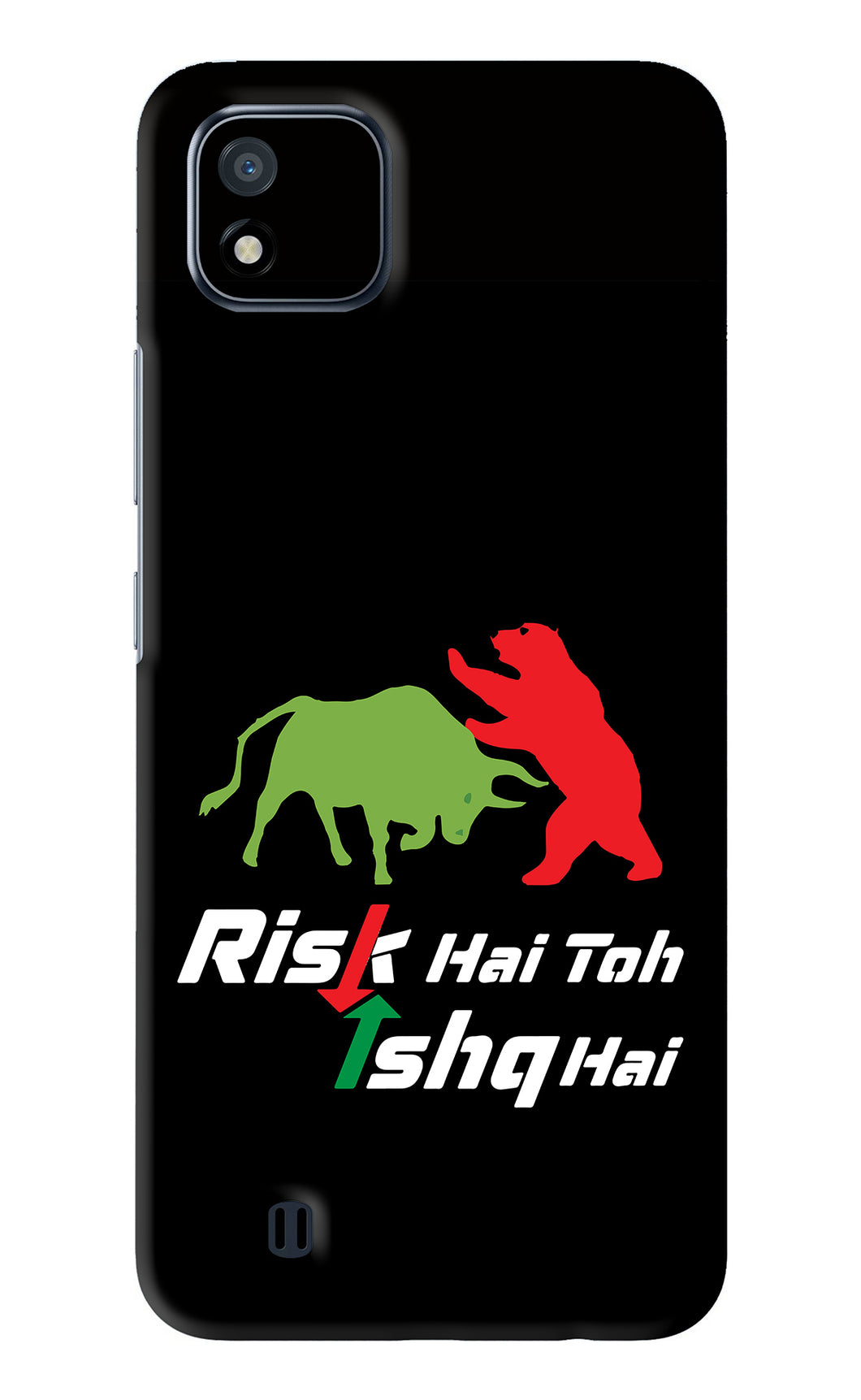 Risk Hai Toh Ishq Hai Realme C20 Back Skin Wrap