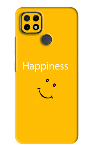 Happiness With Smiley Realme C21 Back Skin Wrap