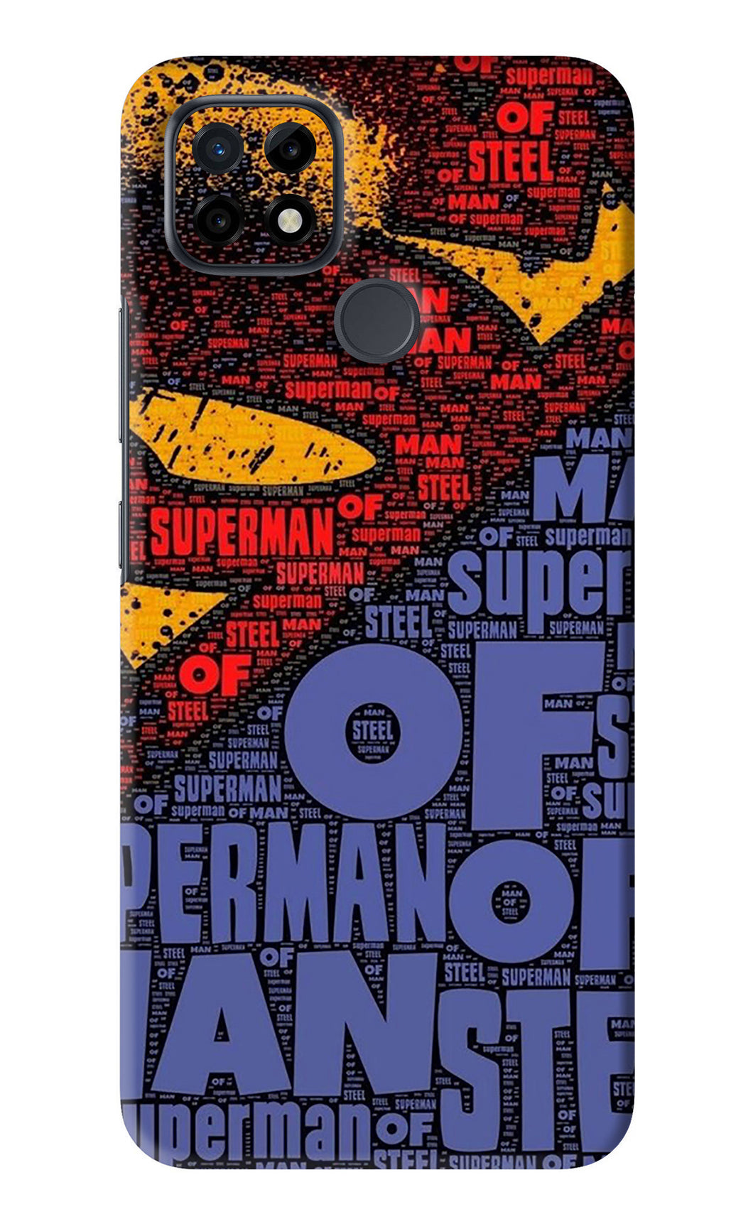 Superman Realme C21 Back Skin Wrap