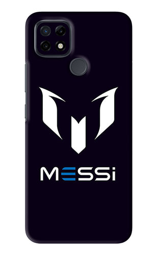 Messi Logo Realme C21 Back Skin Wrap
