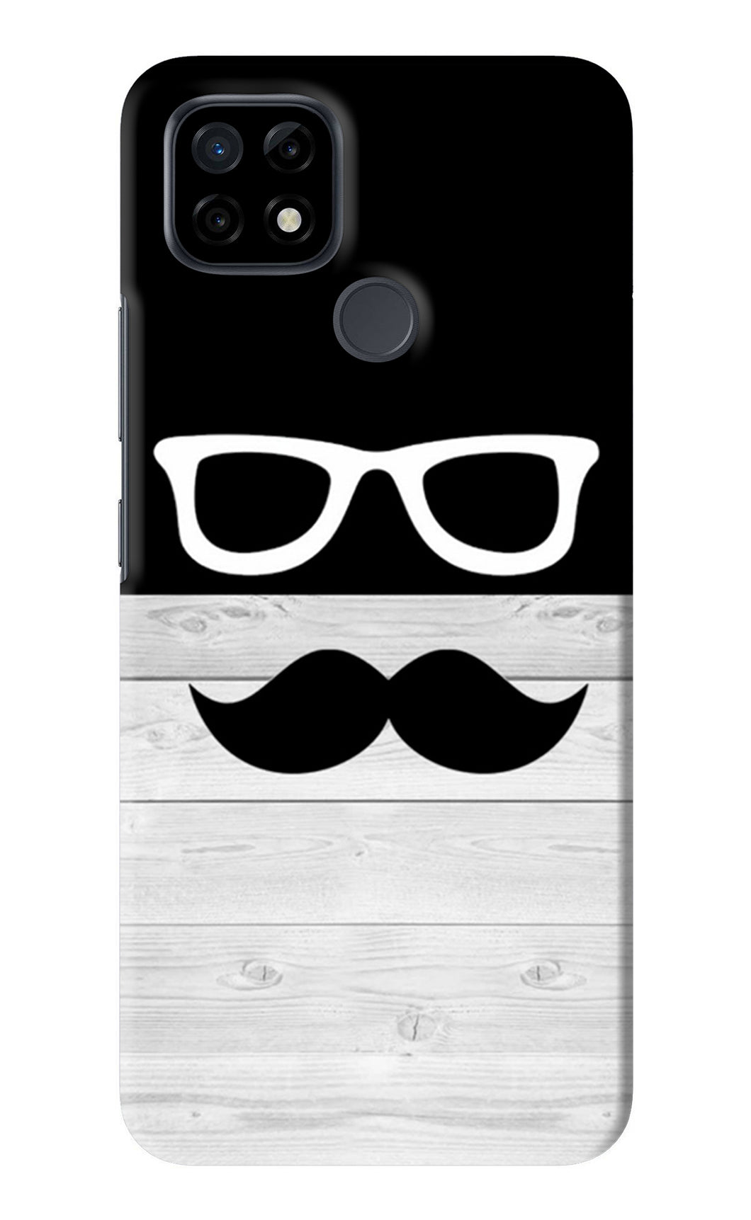 Mustache Realme C21 Back Skin Wrap