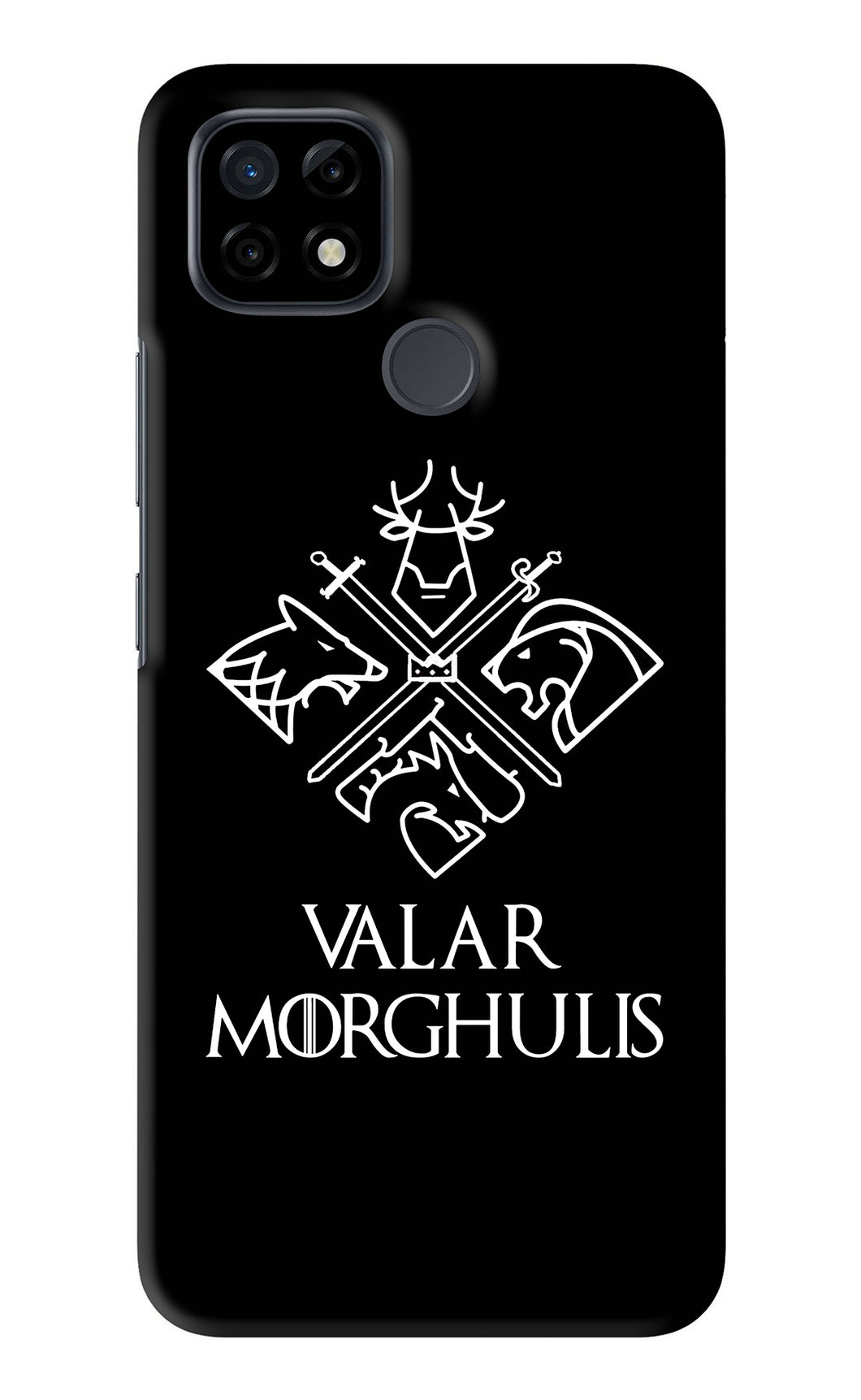 Valar Morghulis | Game Of Thrones Realme C21 Back Skin Wrap